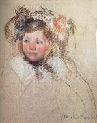 Mary Cassatt Sarah wearing the hat and seeing left oil painting picture wholesale